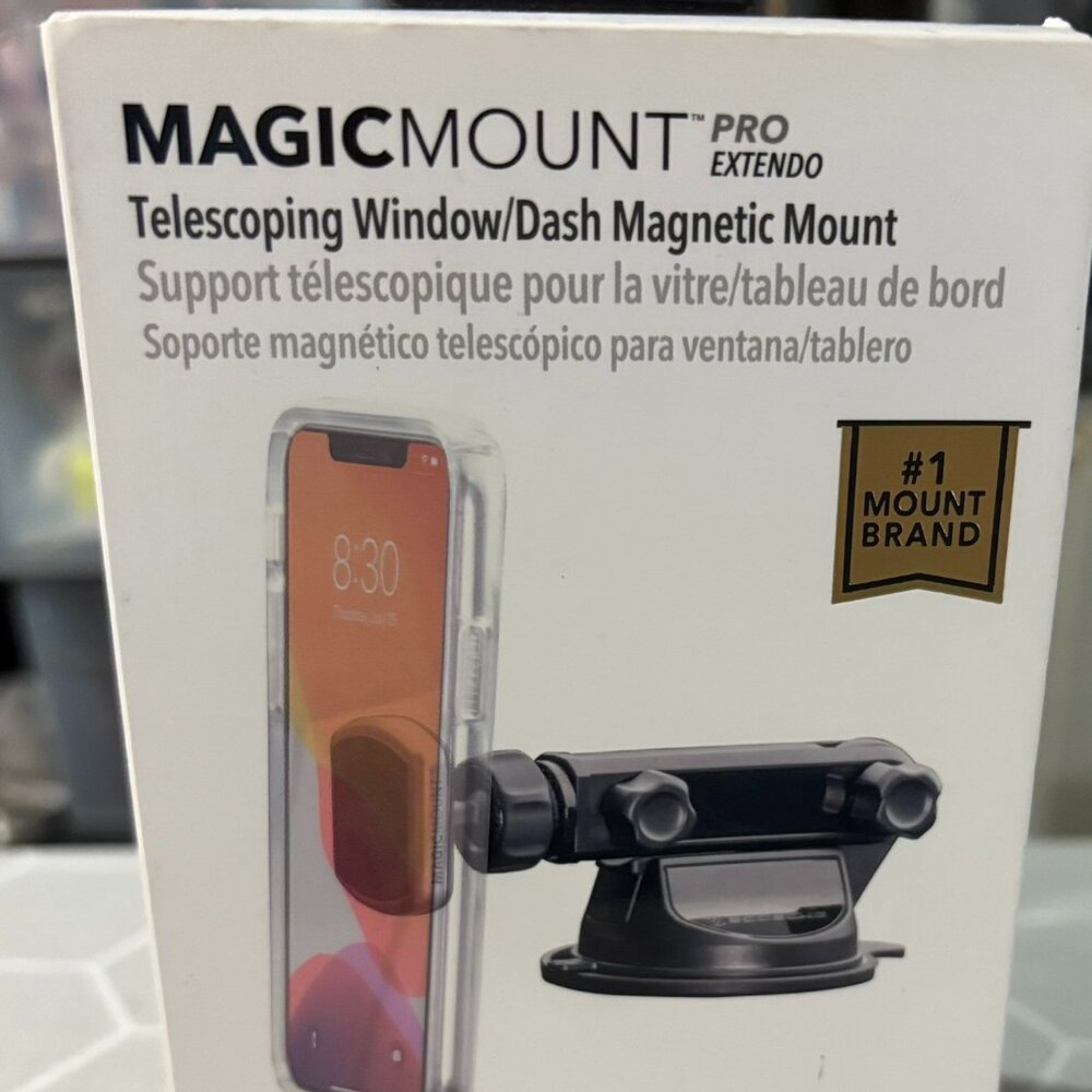 NEW MagicMount Pro Extendo Telescoping Window/Dash Magnetic Mount Phone Holder